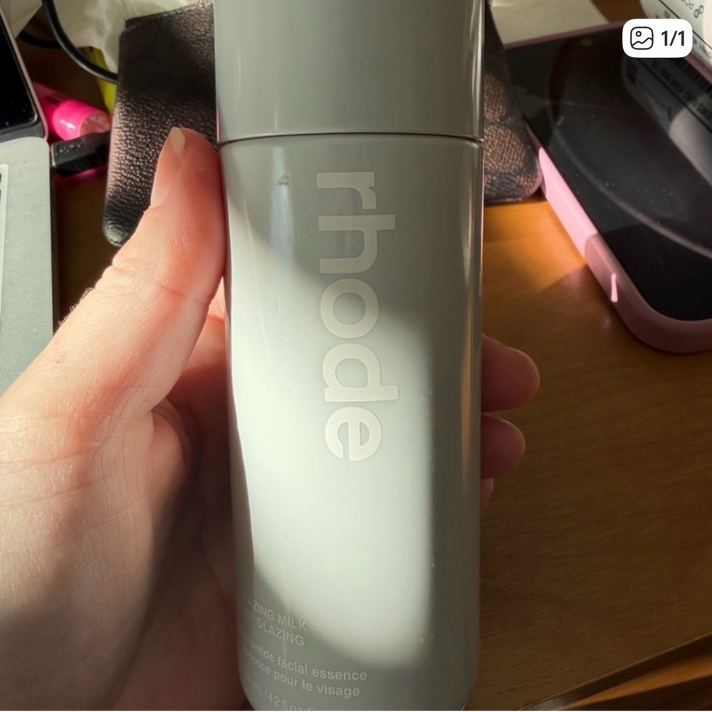 RHODE Skincare Glazing Milk (slightly used—3/4 left!)